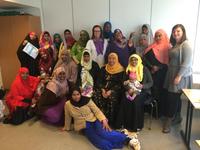 Somaliske mødre på PMTO-kurs i Harstad.